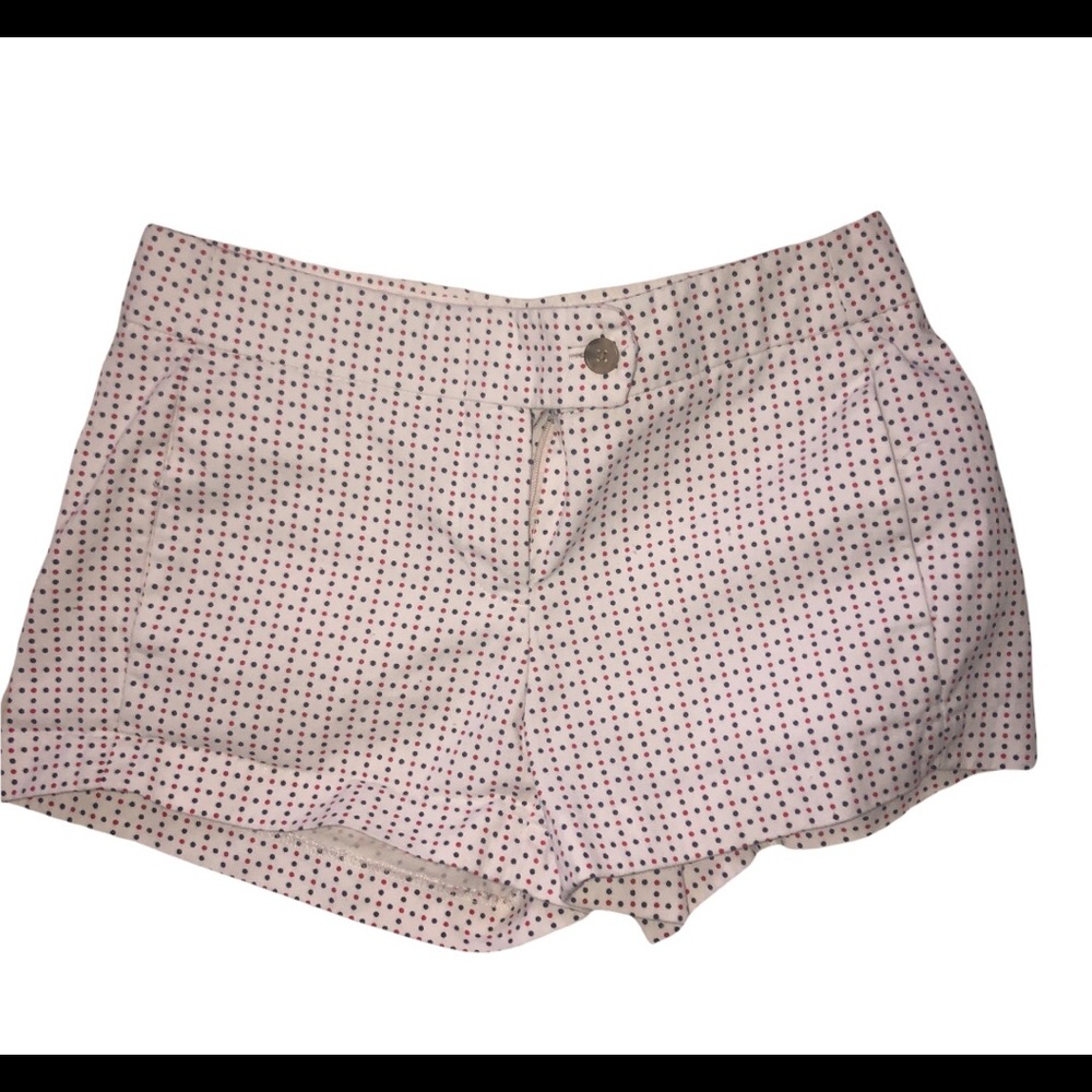 J. Crew Polka Dot Chino Shorts Sz 00